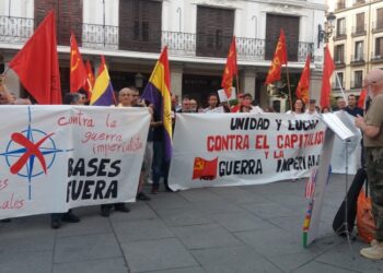 Concentración en Madrid contra la Cumbre de la OTAN