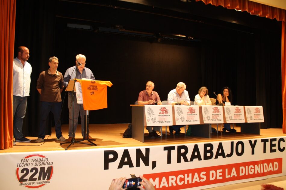 El PCA llama a la ciudadanía sevillana a sumarse a las Marchas de la Dignidad del 27-M en Madrid