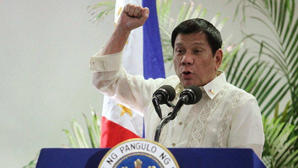 Presidente de Filipinas, Duterte: «Los más fuertes del mundo pueden hacer lo que quieran»