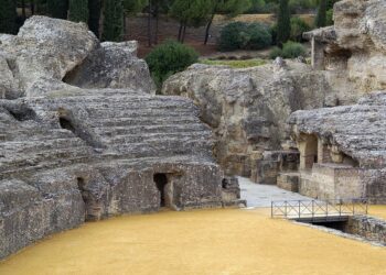 Los sindicatos denuncian la falta de personal en el conjunto arqueológico de Itálica