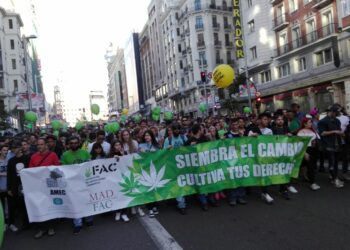 Crónica de la Marcha Mundial de la Marihuana del pasado 6 de mayo: «siembra el cambio, cultiva tus derechos»