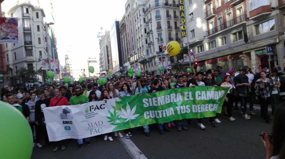 Crónica de la Marcha Mundial de la Marihuana del pasado 6 de mayo: «siembra el cambio, cultiva tus derechos»