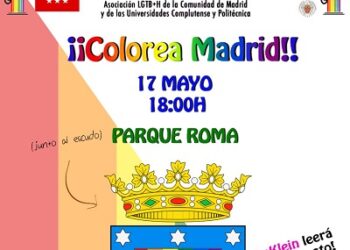 Arcópoli convoca a la ciudad de Madrid a una concentración contra la LGTBfobia en el mayor escudo de la ciudad y rodearlo del arcoíris
