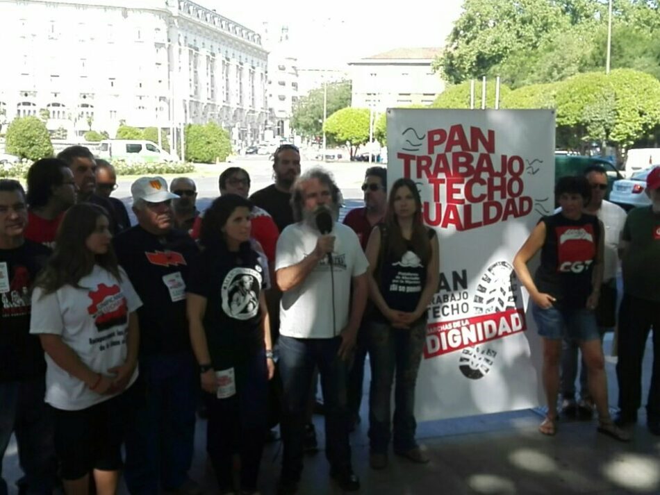 Marchas de la Dignidad: “Los derechos se consiguen y se mantienen en la calle. Ningún gobierno podrá amordazar la voz del pueblo”