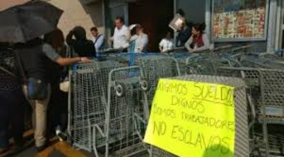 México. Rebelión de los trabajadores de Walmart