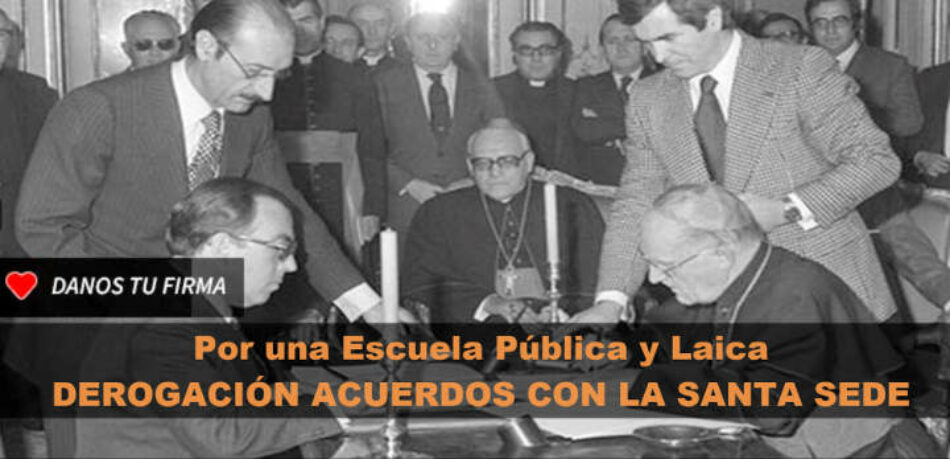 Europa Laica comparece ante la subcomisión de Educación, del Congreso de los Diputados, que está elaborando un informe, para un posible Pacto social y político por la Educación