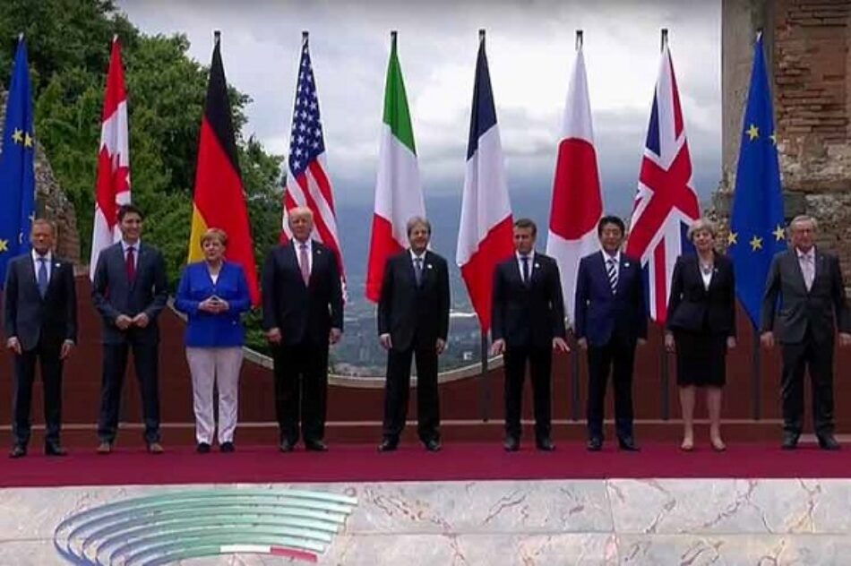 Inauguran cumbre del G-7 sin consenso sobre temas fundamentales