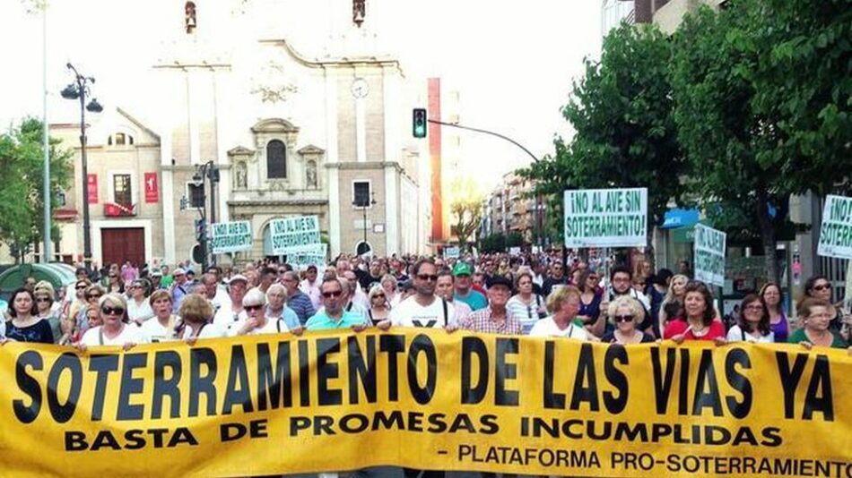 Cambiemos Murcia califica de falta de respeto a la ciudadanía la reunión convocada por ADIF y el Ayuntamiento