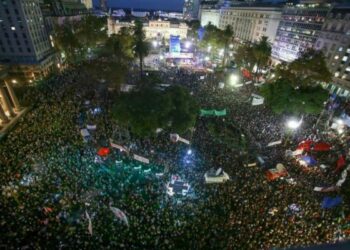El pueblo argentino rechazó con convicción y mucha fuerza el fallo de la Justicia que beneficia a genocidas