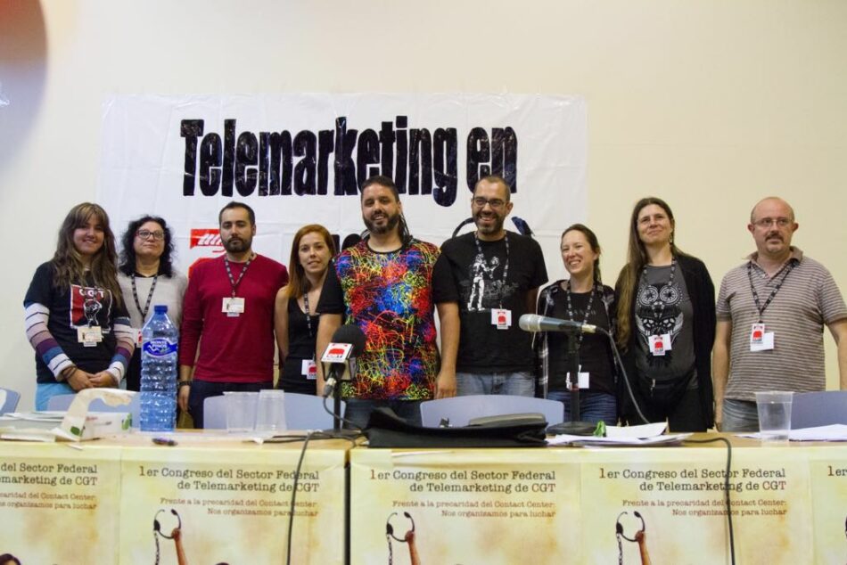 CGT rechaza en su primer Congreso de Telemarketing el preacuerdo del convenio de Contact Center