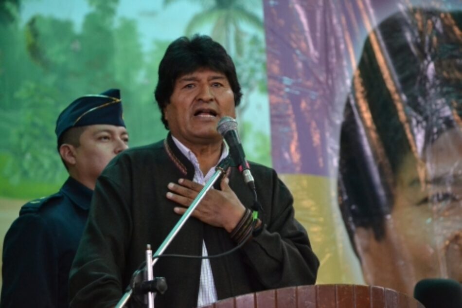 Evo Morales afirma que el racismo es un instrumento de dominación mundial