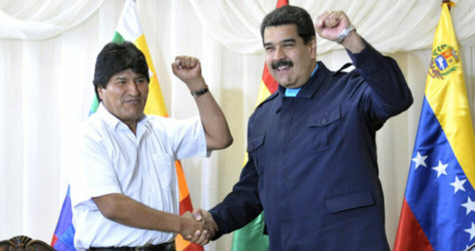 Evo Morales: «El golpe de Estado a Venezuela es también un golpe a Bolivia y a otros países»