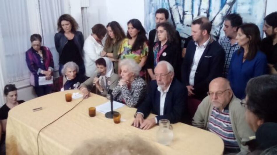 Comunicado de Abuelas de Plaza de Mayo y organismos de Derechos Humanos en repudio al fallo de la Corte Suprema Argentina