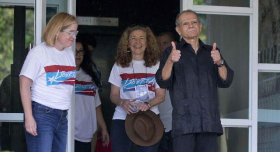 Oscar López Rivera, ¡al fin libre!