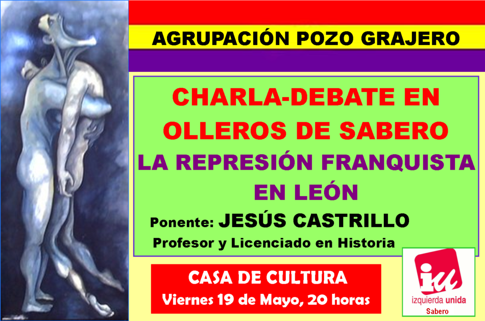 Charla Debate sobre República y Represión Franquista en Olleros de Sabero el 19 de mayo