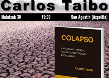 El martes 30, charla de Carlos Taibo en Azpeitia