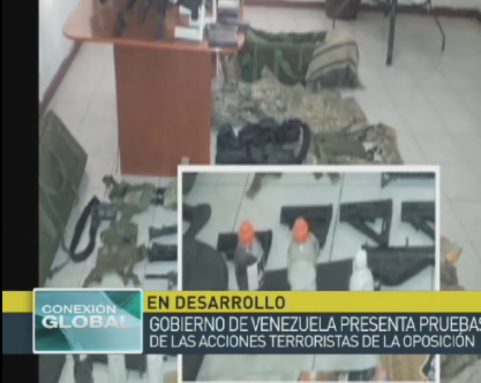 Gobierno venezolano desarticula grupo terrorista vinculado a la oposición