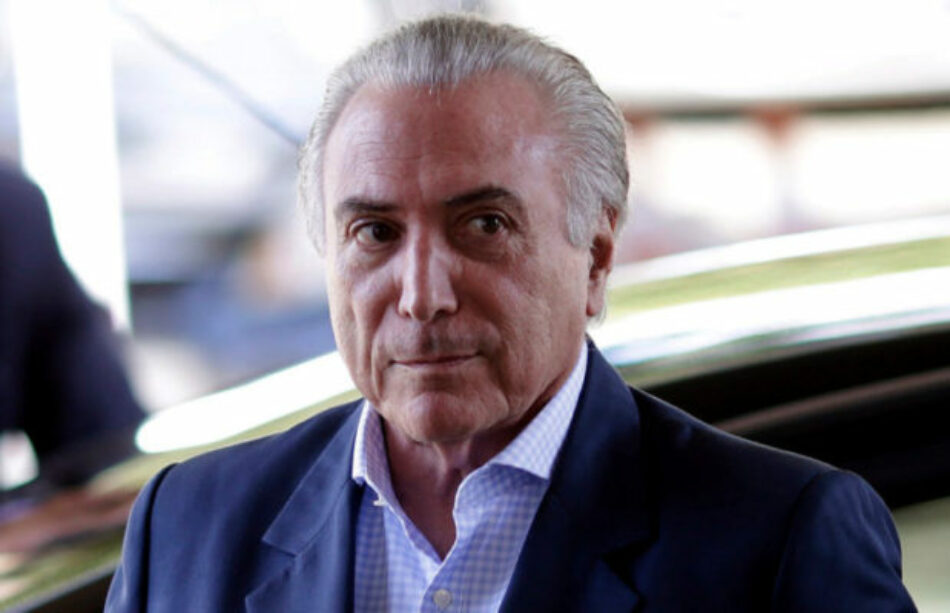 Brasil. Temer no renunció y dice que no tiene miedo a perder el fuero privilegiado