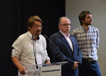 Xavier Domènech: “En qualsevol mobilització democràtica, hi serem”