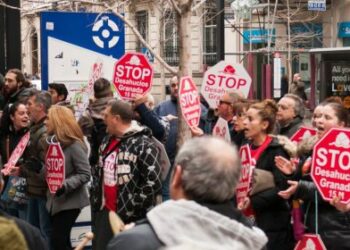 Aplican la Ley Mordaza a Stop Desahucios Granada