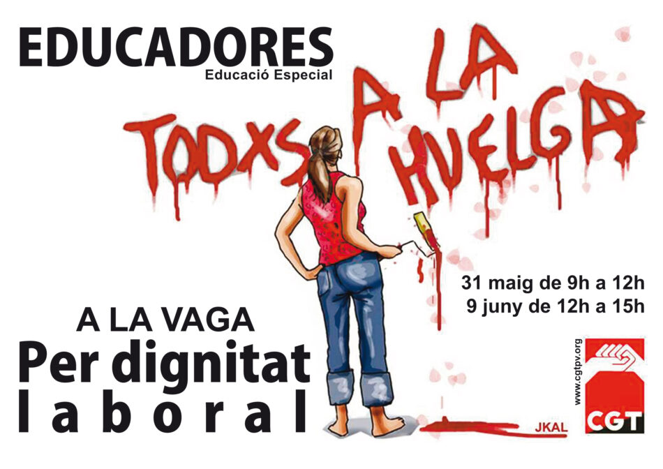 Vaga d’educadores a les escoles i instituts públics valencians