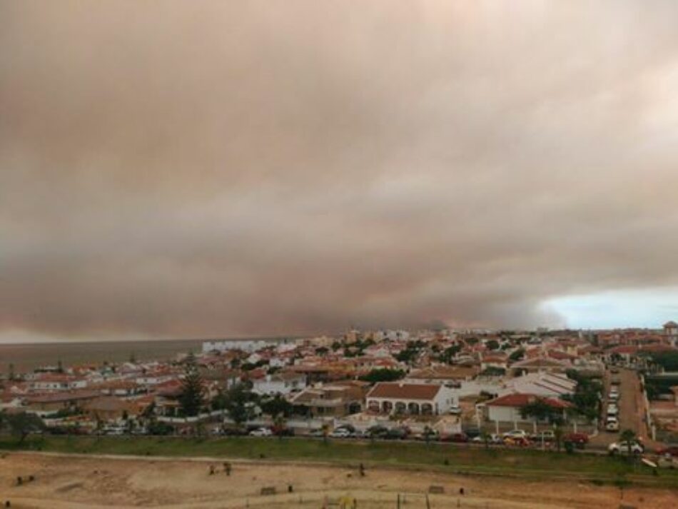 Iniciativa Andalucista considera que el incendio en el entorno de Doñana es el ejemplo más trágico de las políticas ambientales de los gobiernos central y andaluz