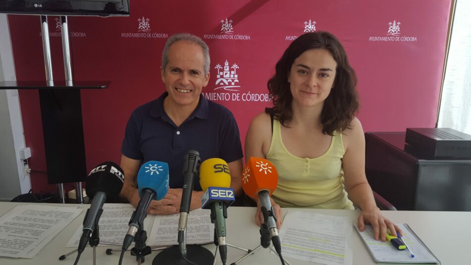 Ganemos Córdoba pide medidas urgentes para reducir el consumo energético en edificios municipales y alumbrado público