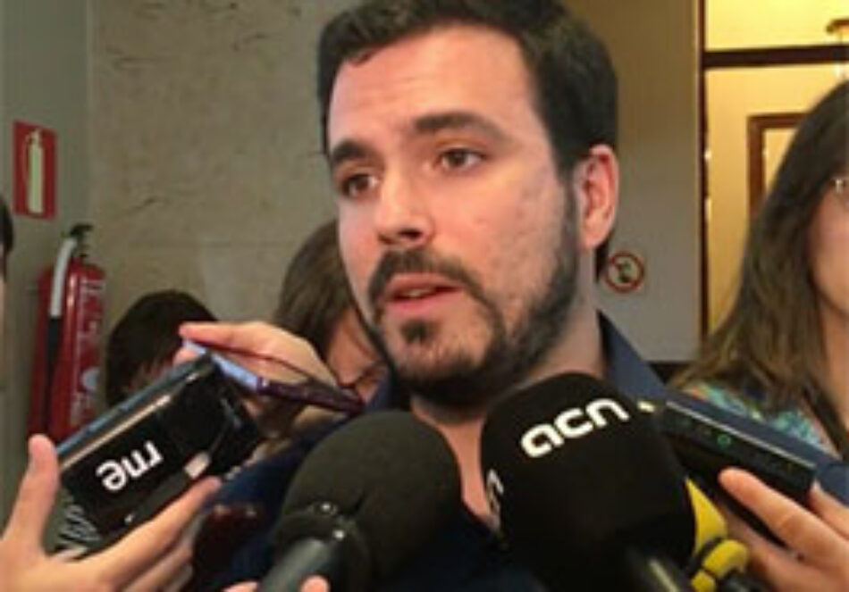 Garzón tacha de “oportunidad desaprovechada” que el PSOE decida al final no despenalizar la eutanasia como plantea IU y dice que “hay gente que no puede esperar a sus tiempos políticos”