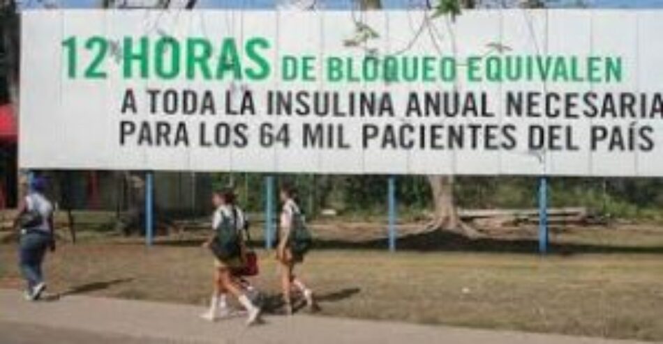 Rechazamos el endurecimiento del bloqueo a Cuba