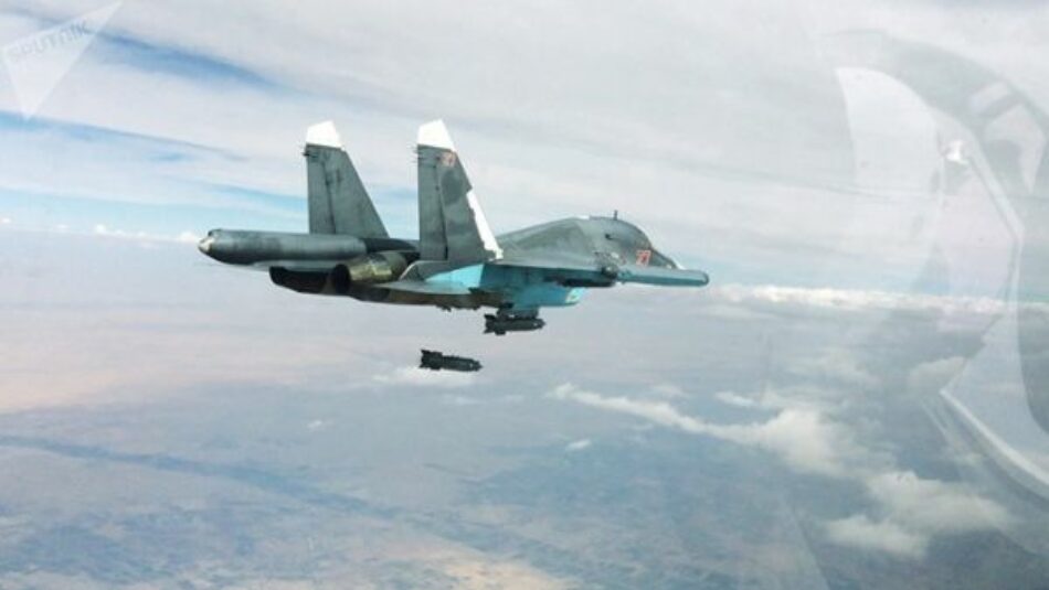 Defensa rusa seguirá vuelos de coalición de EE.UU. en Siria