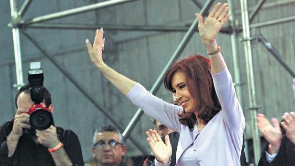 Cristina Fernández es candidata a senadora en Argentina