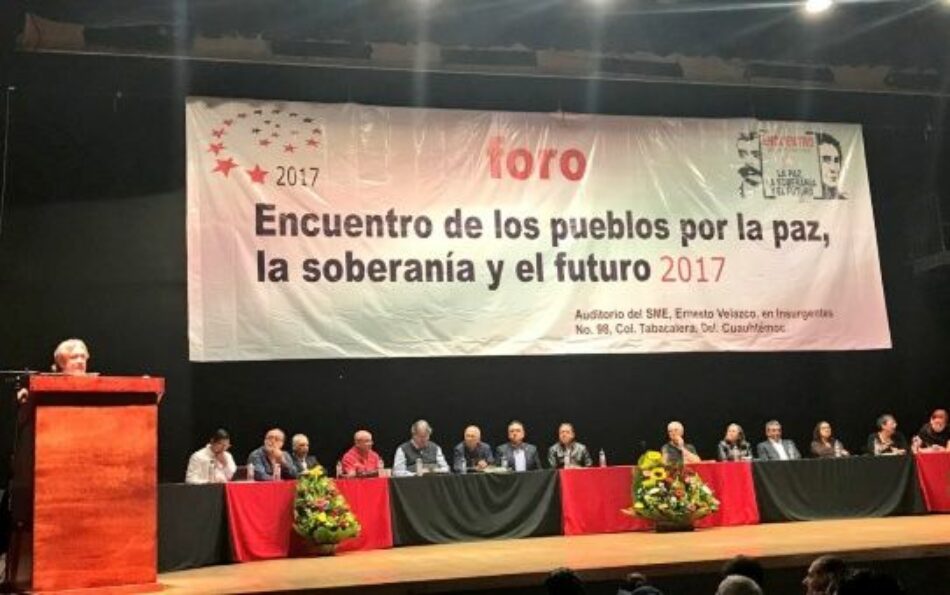 Foro de Pueblos en México se solidariza con Venezuela