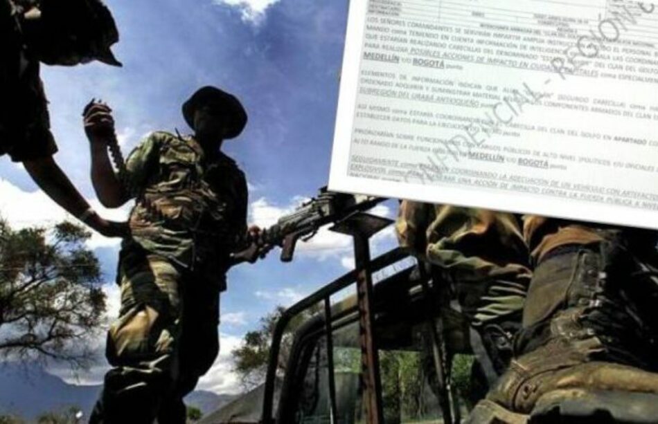 Colombia. Paramilitares del “Clan del golfo” amenazaron con atentados en Medellín y Bogotá