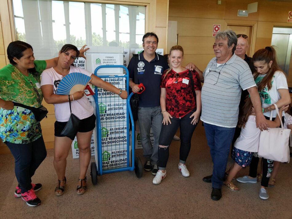 ILP por el derecho a la vivienda: próxima estación, el pleno de la Asamblea de Madrid