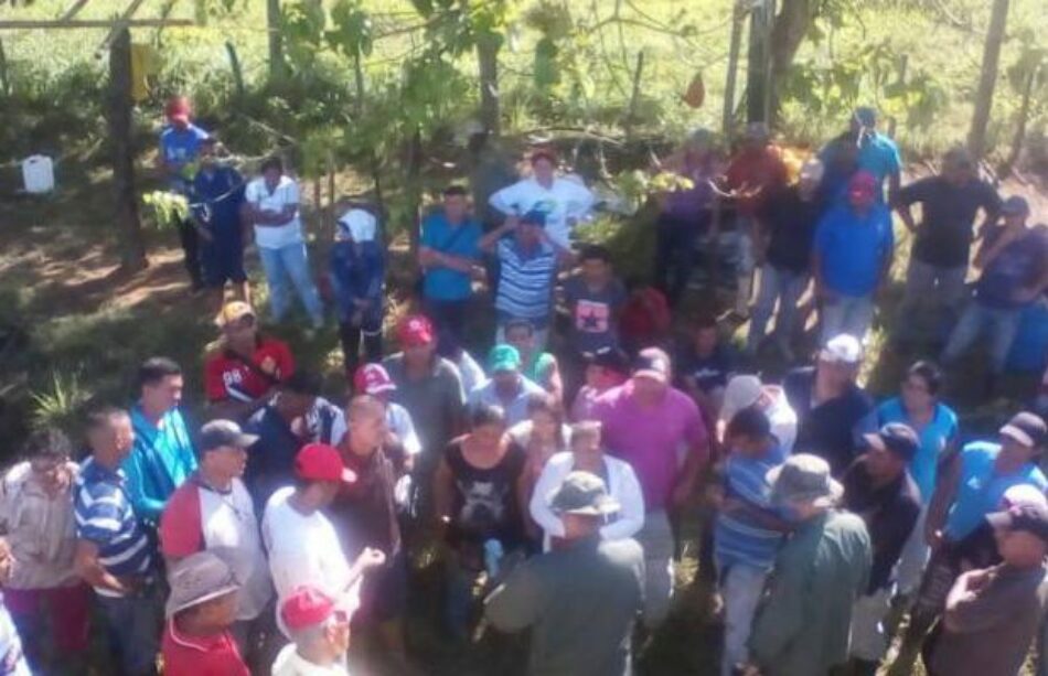 Campesinos de Barinas (Venezuela) inician rescate de finca de terrateniente
