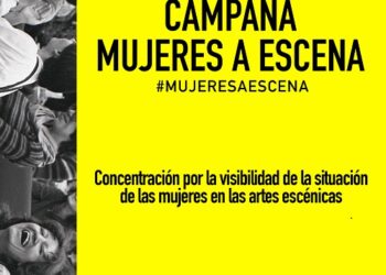 Presentación de la campaña «Mujeres en escena» junto al Teatro Romano de Málaga