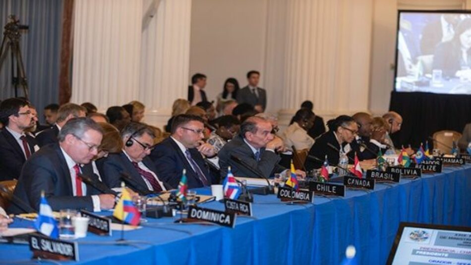 Suspenden sesión de la OEA sin resolución final sobre Venezuela