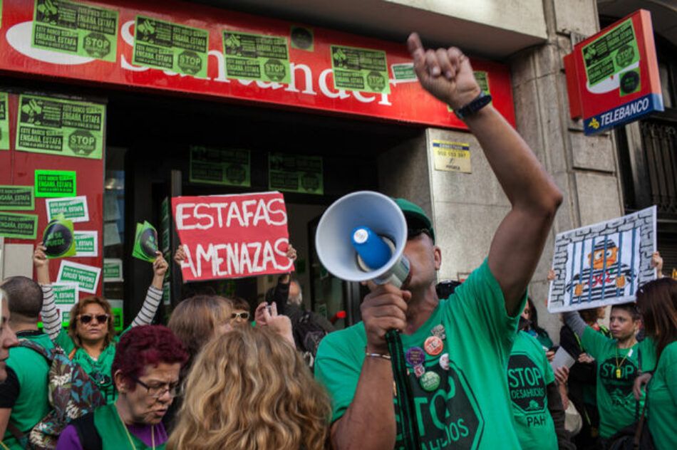 «Por primera vez el Banco SANTANDER en el banquillo o #MarcaEspaña: Qué carajo estamos exportando» – Convocatoria internacional de acción