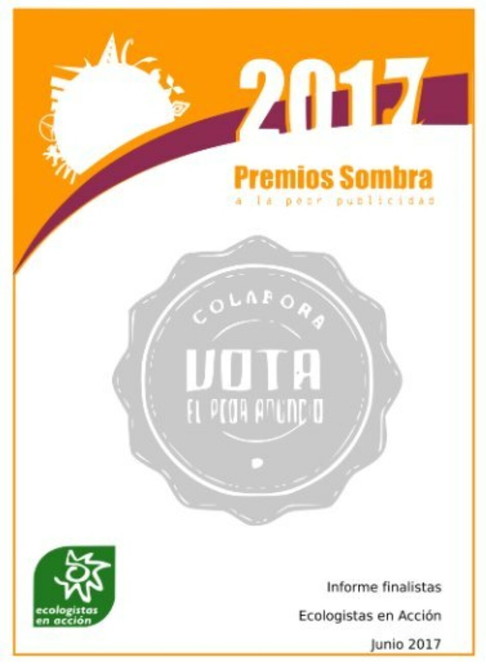 Décima edición de los Premios Sombra a la peor publicidad