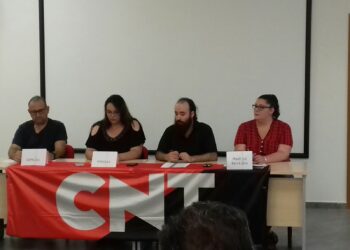 Trabajadores de PROMAN, CEMUSA y Madrid Destino hablan de su situación con la CNT