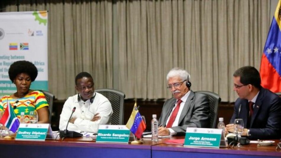 Venezuela y Sudáfrica acuerdan cooperación en ámbito minero
