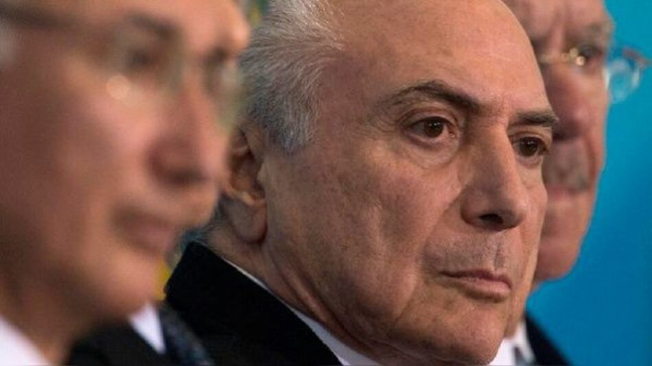 Hay «pruebas robustas» para anular el mandato de Michel Temer