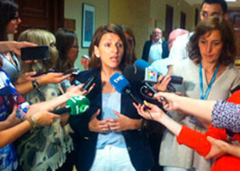 Yolanda Díaz da la “bienvenida” a la dimisión de Moix y advierte de que no puede servir de “cortafuegos” frente a las responsabilidades de Catalá y Maza