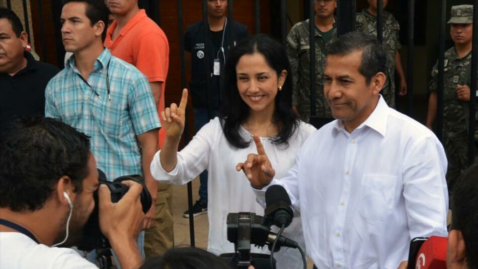 Dictan 18 meses de prisión preventiva para Humala y su esposa