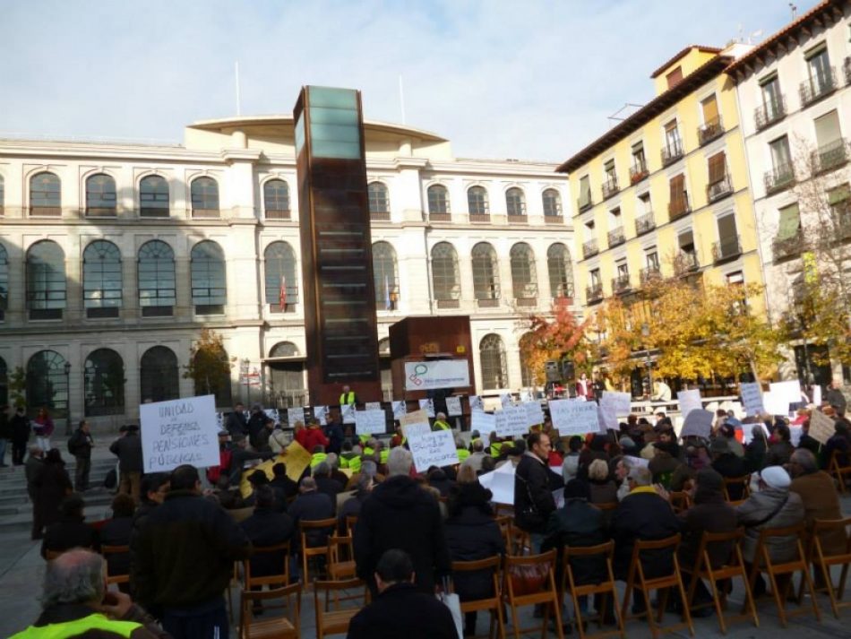 300 organizaciones lanzan el manifiesto: ‘Blindar las Pensiones en la Constitución’