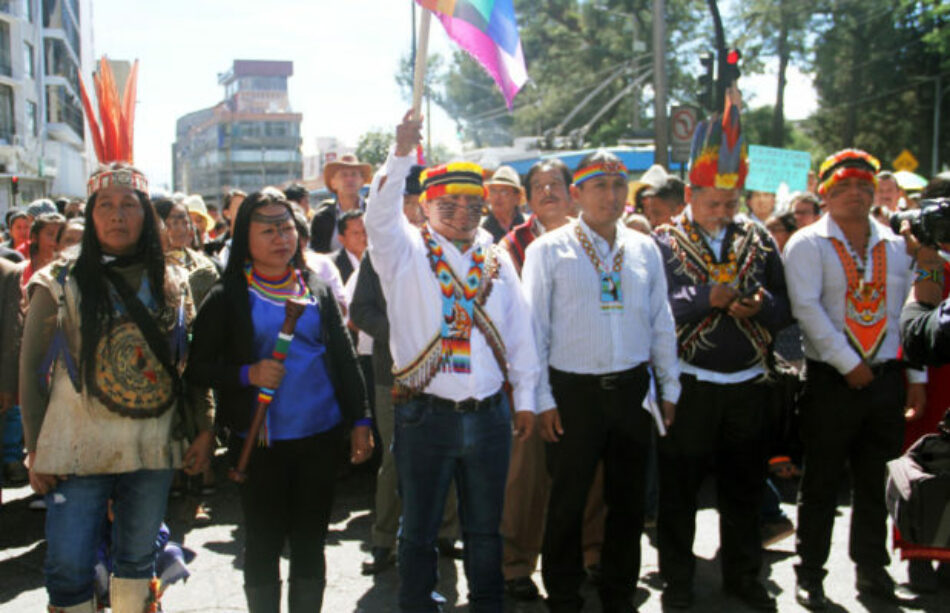 Primer acercamiento del gobierno con pueblos indígenas en Ecuador