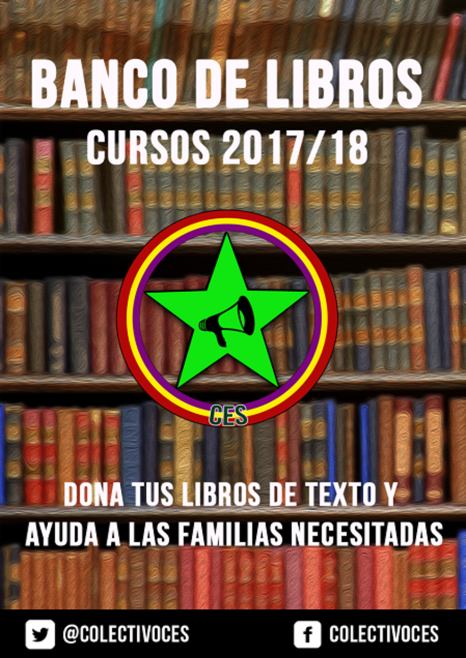 El Colectivo Estudiantil Salmantino lanza un banco de libros para ayudar a las familias necesitadas