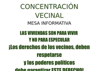 «Las viviendas no son hoteles”: el vecindario de Las Letras se moviliza contra la proliferación de los alojamientos turísticos