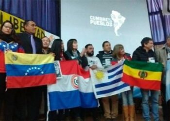 Cumbre de los Pueblos Mercosur expresa apoyo a Venezuela