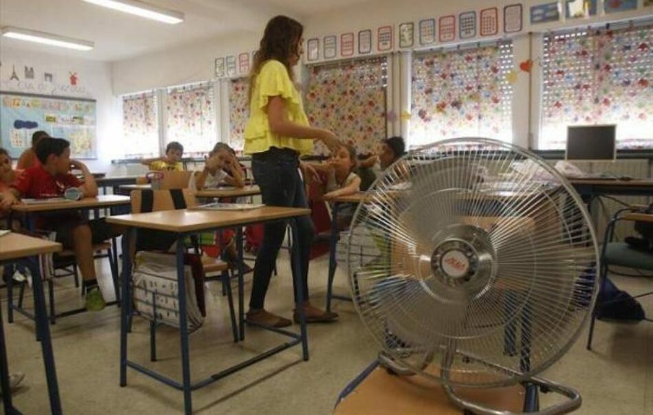 Podemos Andalucía buscará el consenso de todos los partidos en torno a la Ley de Bioclimatización de los centros educativos